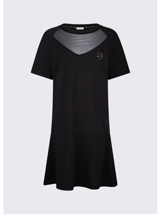 Liu Jo Liu Jo Vestito da giorno TA6035FS09022222 Nero Regular Fit