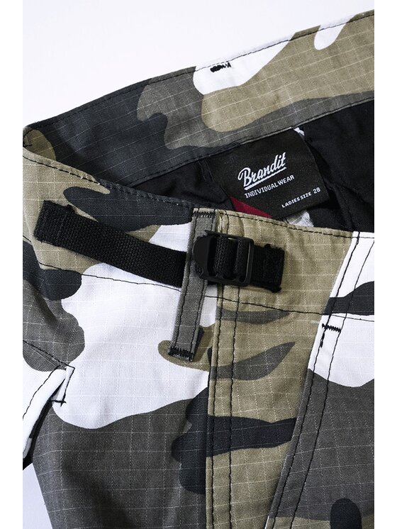 Brandit Brandit Spodnie materiałowe 11007.15 Khaki Cargo Fit