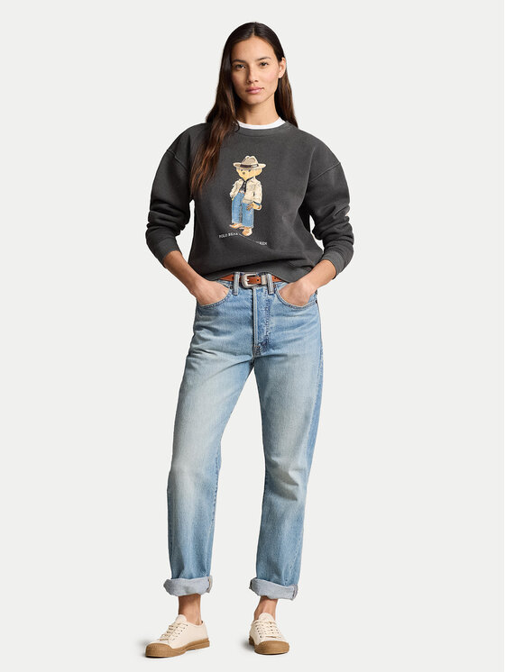 Polo Ralph Lauren Polo Ralph Lauren Суитшърт 211941193001 Сив Relaxed Fit