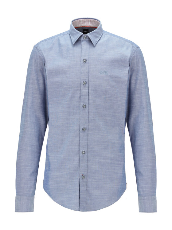 BOSS Boss Krekls Robbie 50438496 Tumši zils Sharp Fit