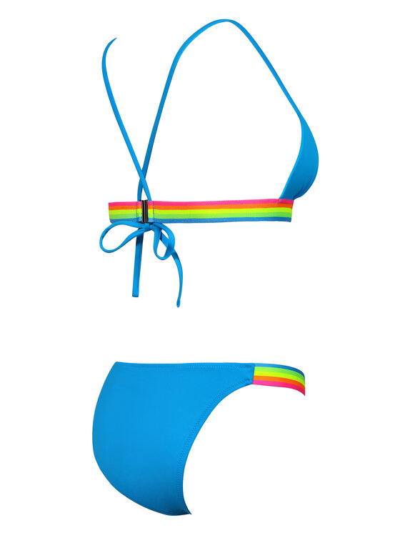 Miss Lou Miss Lou Bikini ML001 Niebieski