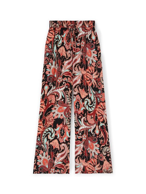 Motivi Motivi Pantaloni di tessuto P159W000811N0R6 Rosso Over Fit