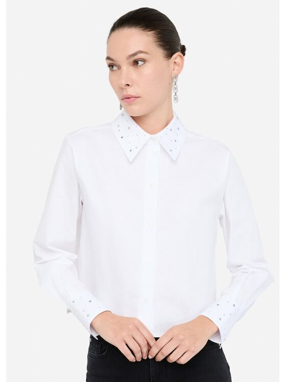Liu Jo Liu Jo Camicia CF5354T067AB3251 Bianco Regular Fit