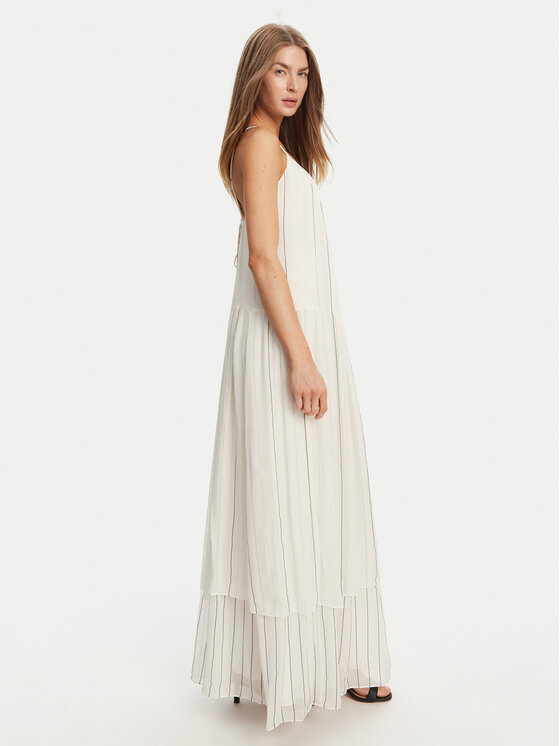 BOSS BOSS Sommerkleid Davala 50535154 Beige Relaxed Fit