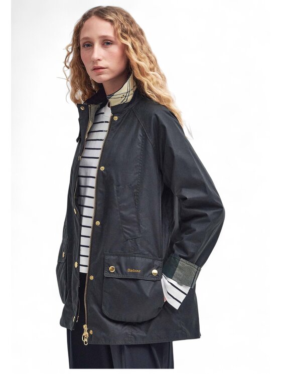 Barbour Barbour Παλτό q-dav-59388 Πράσινο Regular Fit