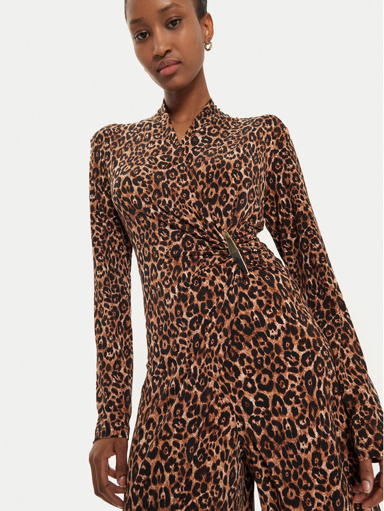Joseph Ribkoff Joseph Ribkoff Kombinezon 244255 Rjava Regular Fit