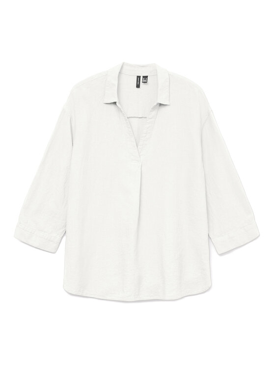Vero Moda Vero Moda Majica Linn 10310759 Bijela Loose Fit