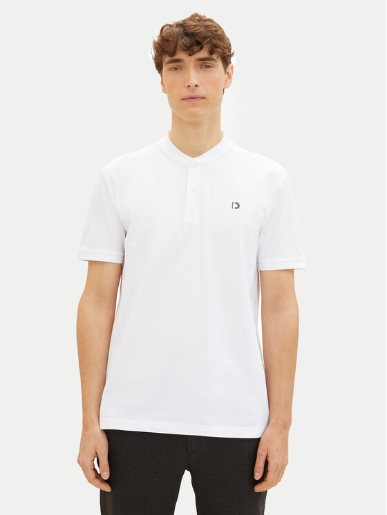 Tom Tailor Denim Polokošeľa 1041183 Biela Regular Fit