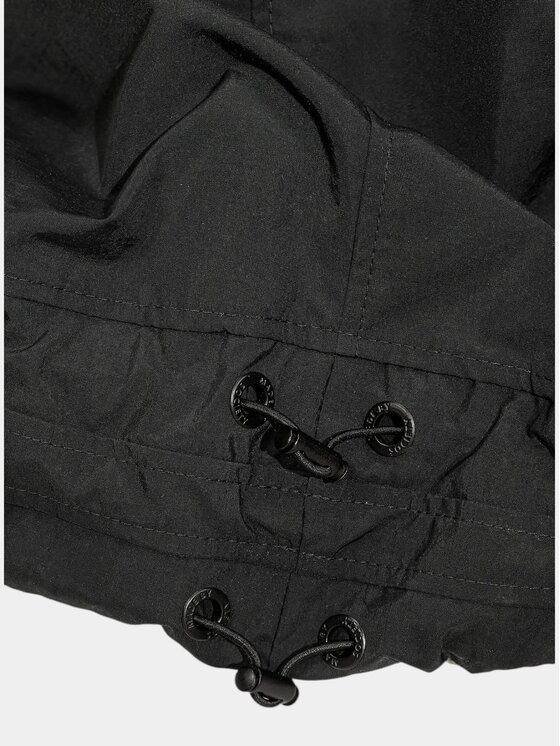 MADE BY SOCIETY MADE BY SOCIETY Spodnie materiałowe RAW - P17773 Czarny Basic Fit
