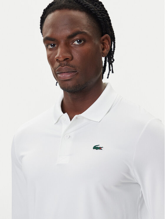 Lacoste Lacoste Tricou polo DH2615 Alb Regular Fit