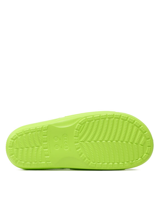 Crocs Crocs Klapki Classic Crocs Slide 206121 Zielony