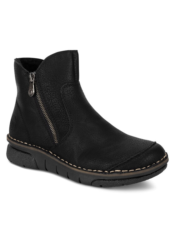 Rieker Rieker Botine 73357-00 Negru