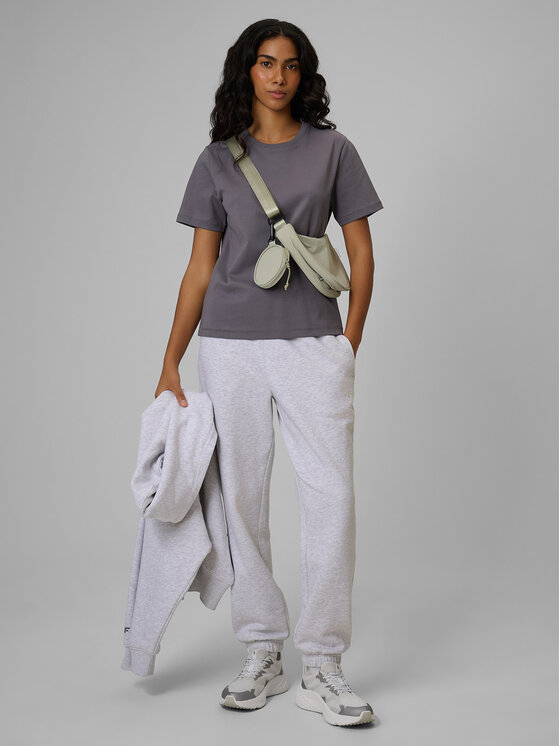 4F 4F T-Shirt BASIC+ Szary Regular Fit