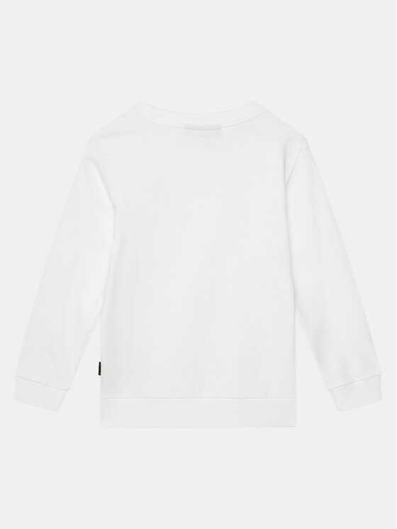 Napapijri Napapijri Felpa Balis C 1 NP0A4G4L0021 D Bianco Regular Fit
