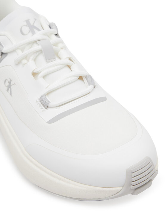 Calvin Klein Jeans Calvin Klein Jeans Sneakersy Athleisure Runner Laceup Nt YW0YW01823 Biały