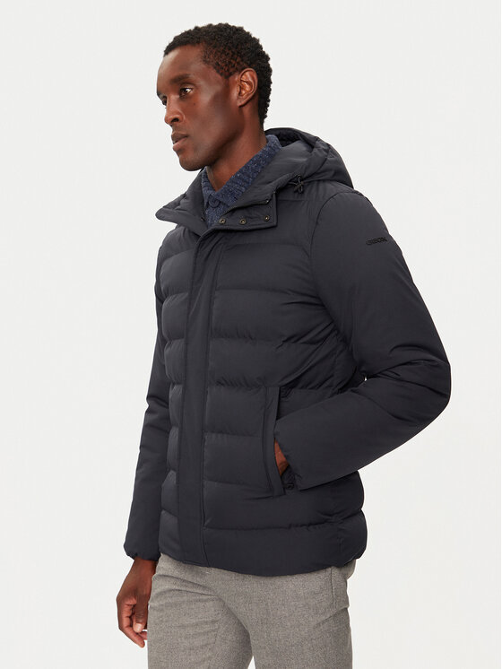 Geox Geox Зимно яке Sile M4628S T3140 F1624 Тъмносин Regular Fit