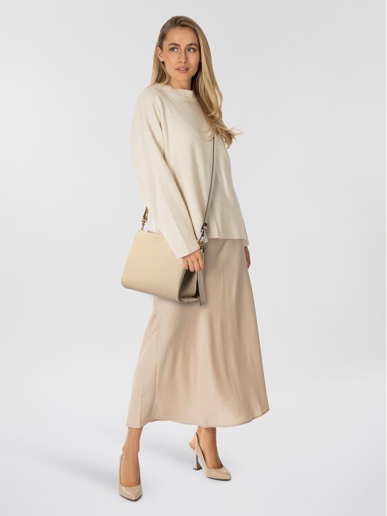 Coccinelle Coccinelle Дамска чанта Boheme Small Бежов