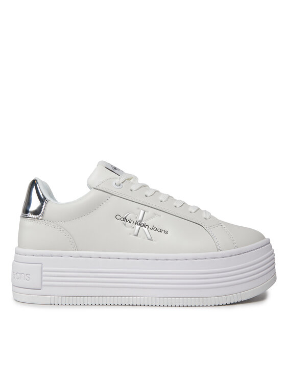 Calvin Klein Jeans Calvin Klein Jeans Sneakersy YW0YW01457 Biela