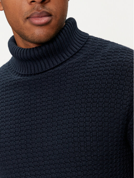 Selected Homme Selected Homme Dolčevita 16091739 Tamnoplava Regular Fit