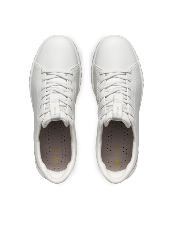 Geox Geox Sneakersy D Flextride Plus D567SA 09B15 C1000 Bílá
