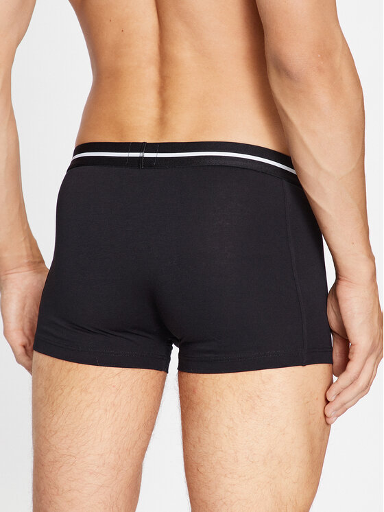 BOSS Boss Set di 3 boxer Trunk 3P Bold 50510687 Nero