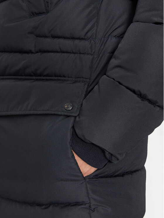 Geox Geox Zimska jakna Leitan M4628B T3144 F1624 Tamnoplava Regular Fit
