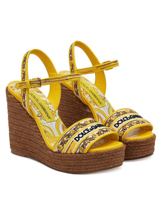 Dolce&Gabbana Dolce&Gabbana Espadrile CZ0318 AV804 Galben
