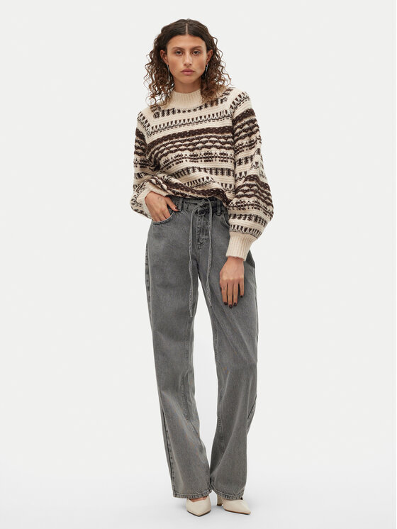 Vero Moda Vero Moda Garbó Henya 10315561 Bézs Regular Fit
