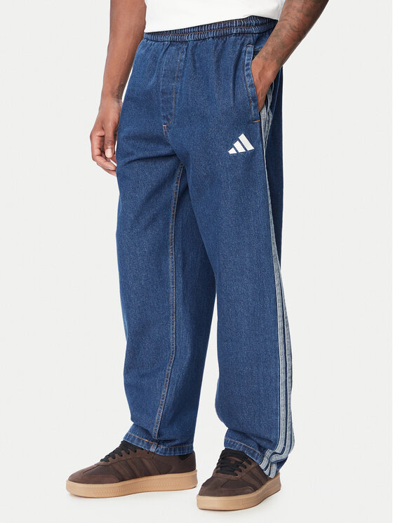 adidas adidas Jeansy Stadium KV8348 Niebieski Regular Fit