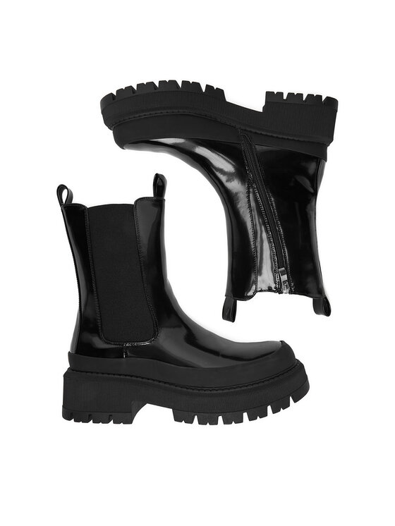 DeeZee DeeZee Čizme 58089-2 Crna