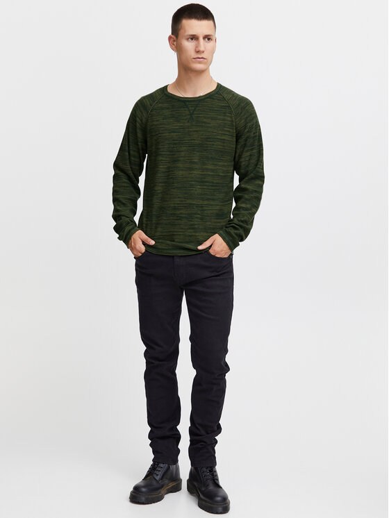 Blend Blend Svetr 20715849 Zelená Regular Fit