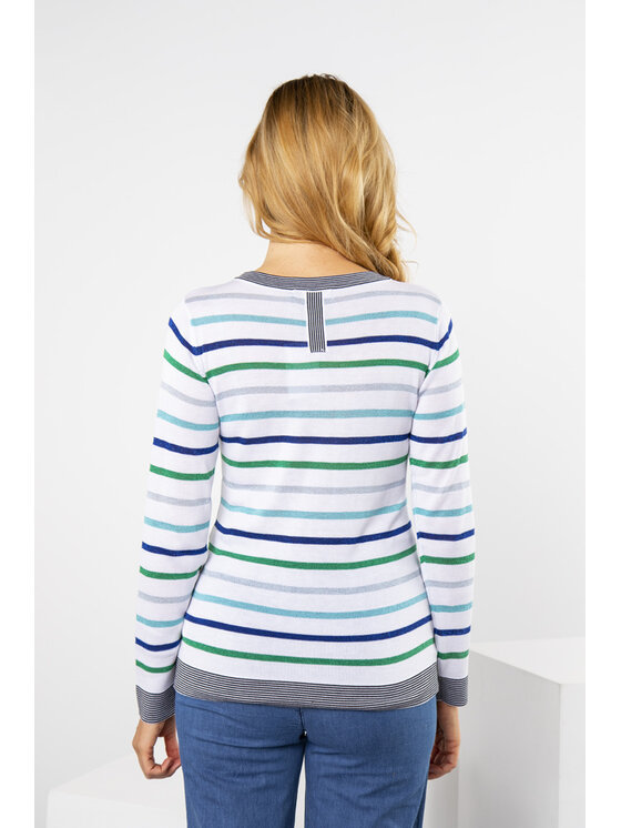QUIOSQUE QUIOSQUE Sweter QUIOSQUE 6OO004121 Écru Regular Fit