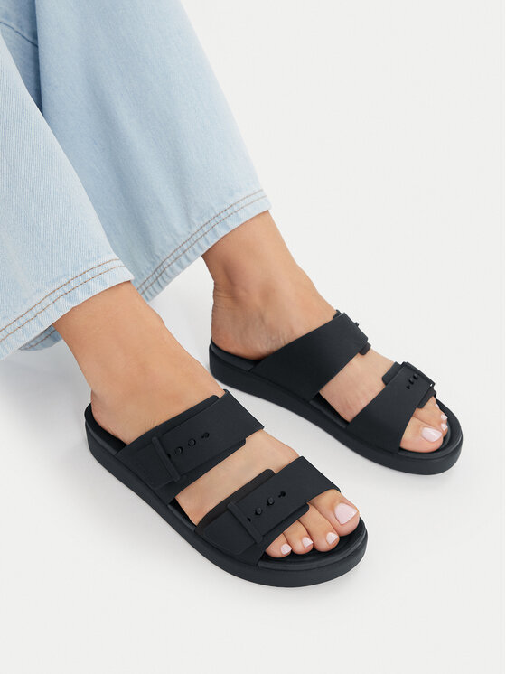 Crocs Crocs Plätud Brooklyn Buckle Low Low 211215 Must