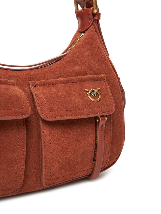 PINKO PINKO Torba Cargo Bag Classic PE PLTT 102794 A29N Smeđa