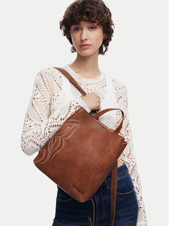 Desigual Desigual Batoh Goodall Sumy 25SAKP07 Hnědá