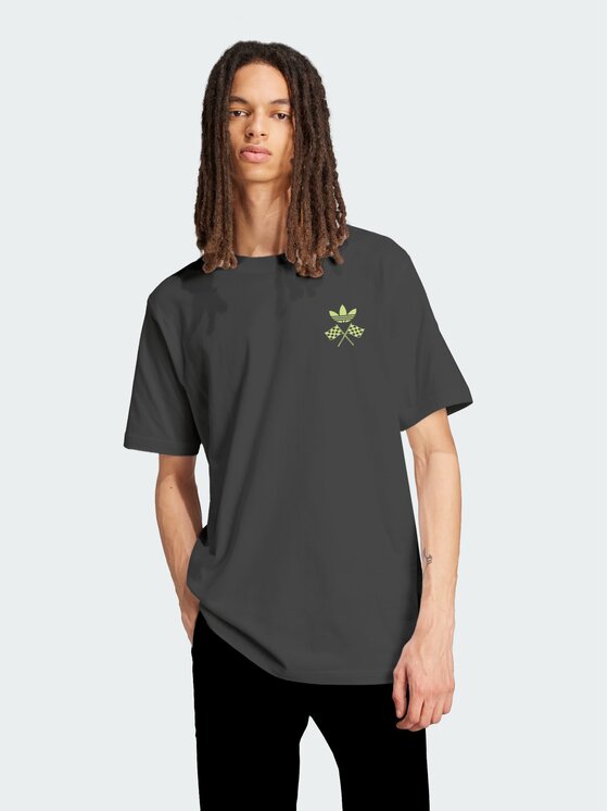 adidas adidas T-Shirt 158469 Szary Loose Fit