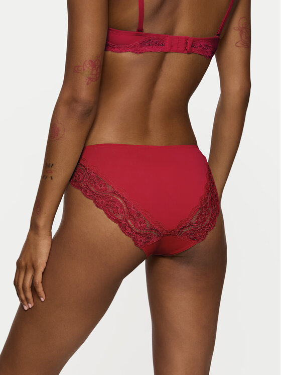 Triumph Triumph Класически дамски бикини Lovely Micro 10182556 Червен