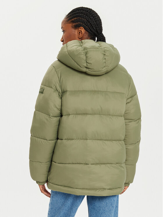 Napapijri Napapijri Télikabát A-Box Logo NP0A4HZ2 Zöld Regular Fit