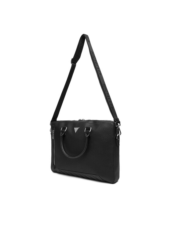 Guess Guess Brašna na notebook HMTOLG P5447 Černá