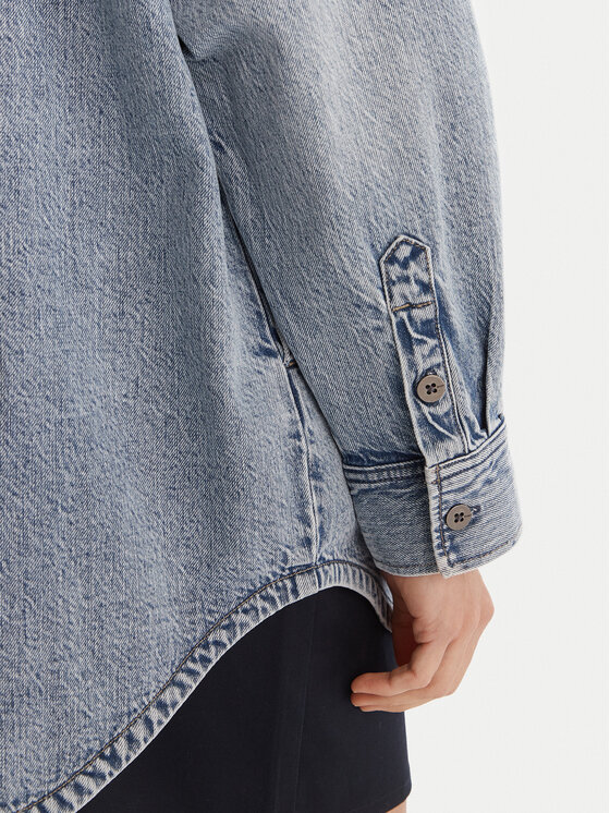 G-Star Raw G-Star Raw cămașă de blugi D26853-D536-G339 Albastru Oversize