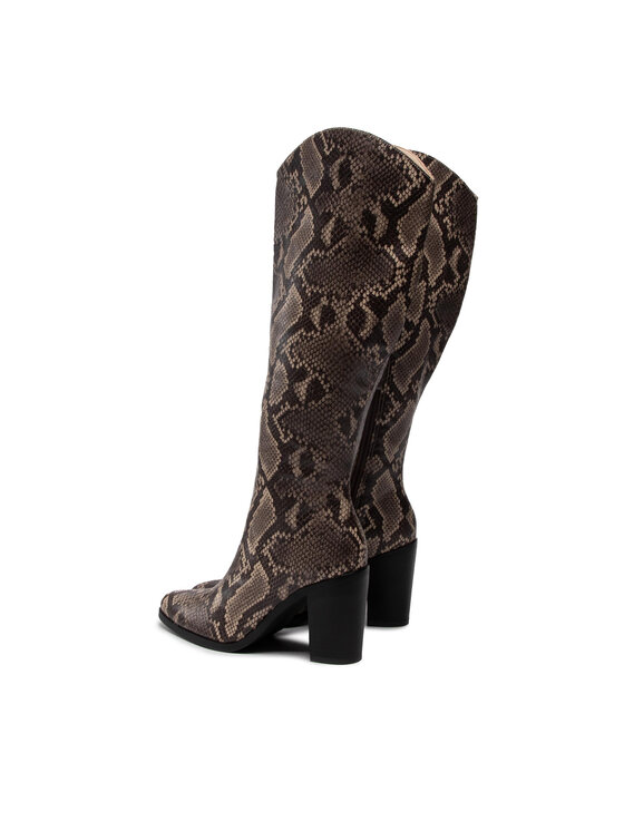 DeeZee DeeZee Stivali texani ZALRT220103 Marrone