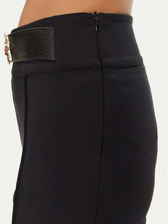 Babylon Babylon Kalhoty z materiálu MF0616 Černá Regular Fit