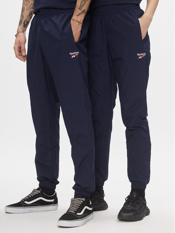 Reebok Reebok Pantaloni trening Classics Vector Tracksuit Bottoms H54439 Albastru Slim Fit