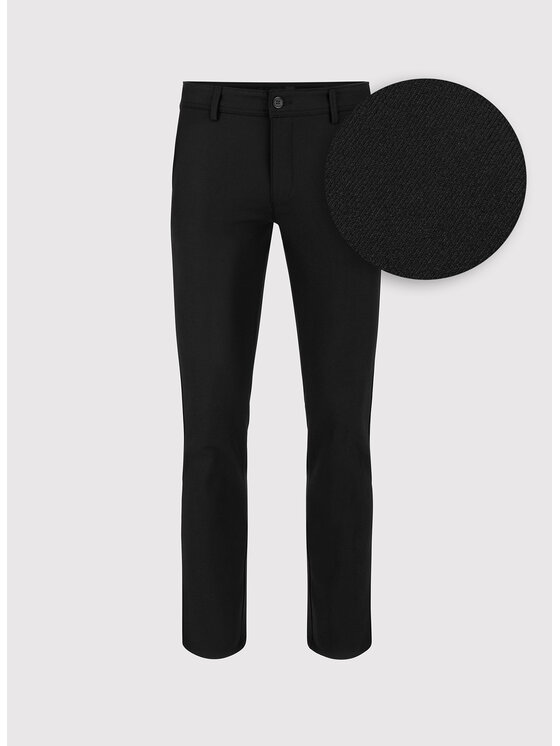 Pako Lorente Pako Lorente Chinosy P26WF-WX-009 Czarny Slim Fit