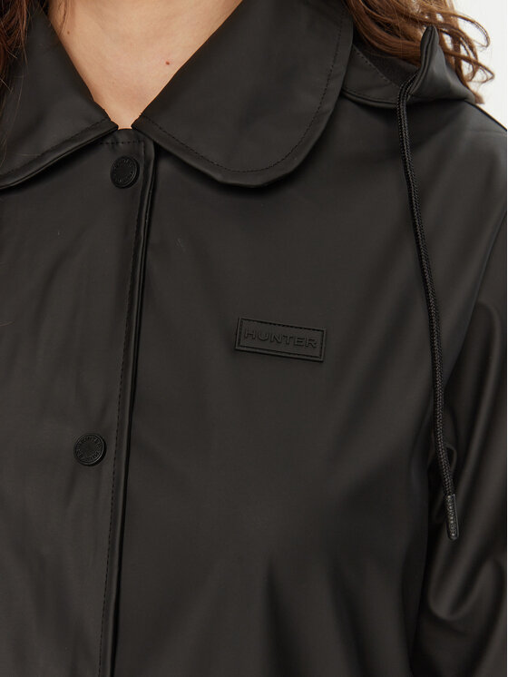 Hunter Hunter Geacă de ploaie Benja HARW0020242 Negru Regular Fit