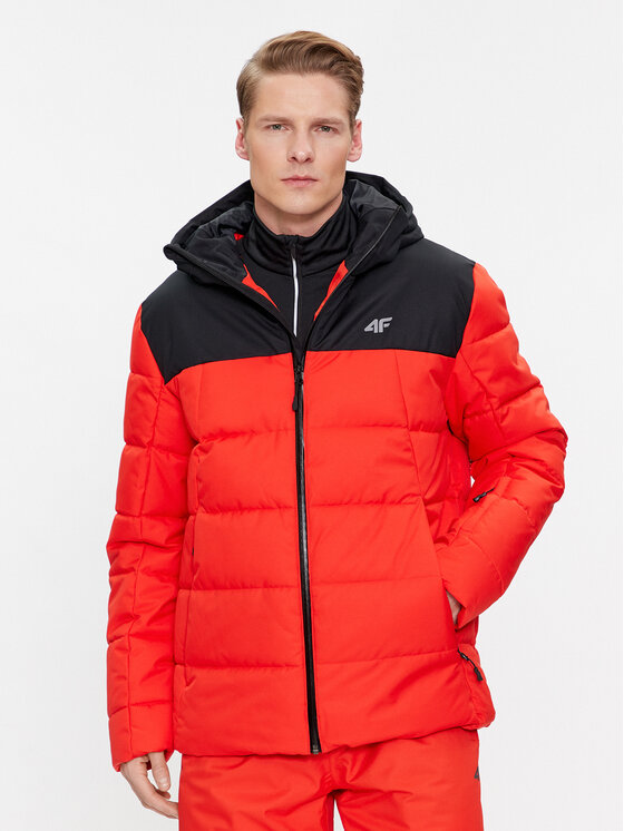 4F 4F Skijacke 4FAW23TTJAM307 Rot Regular Fit