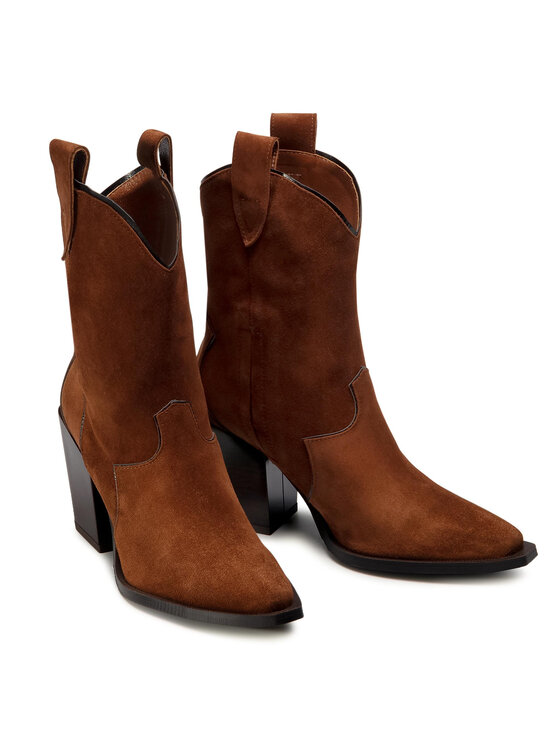 Solo Femme Solo Femme Botki 91607-13-K23/000-13-00 Brązowy