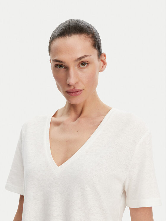 ACCESS FASHION ACCESS FASHION T-shirt 53-2148-611 Bijela Regular Fit