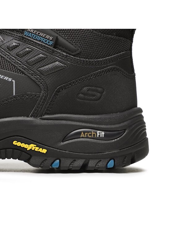 Skechers Skechers Schnürstiefeletten Arch Fit Dawson Raveno 204634/BLK Schwarz