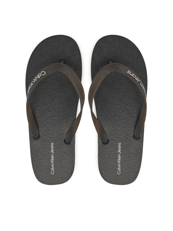Calvin Klein Jeans Calvin Klein Jeans Σαγιονάρες Thong+ Tpu YM0YM01265 Μαύρο